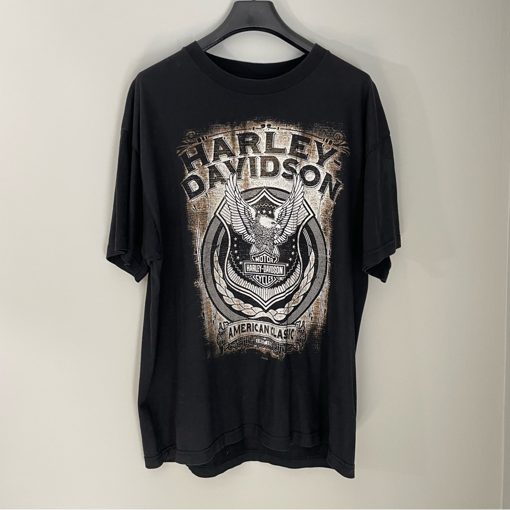Vintage Harley Davidson World North Carolina T-Shirt Size Xl